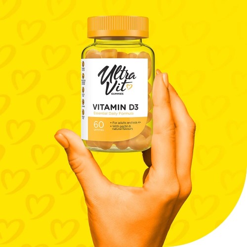 VPLab UltraVit Vitamin D3 Gummies, 60 желейок CN14287 VPLab VPLab UltraVit Vitamin D3 Gummies, 60 желейок CN14287 VPLab