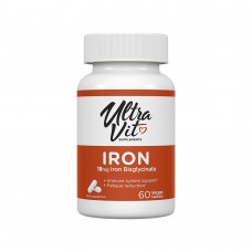 VPLab UltraVit Iron 18 mg, 60 вегакапсул VPLab UltraVit Iron 18 mg, 60 вегакапсул