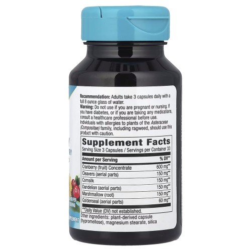 Nature's Way Urinary with Cranberry, 100 вегакапсул CN16417 Nature's Way Nature's Way Urinary with Cranberry, 100 вегакапсул CN16417 Nature's Way