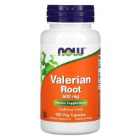 NOW Valerian Root 500 mg, 100 вегакапсул NOW Valerian Root 500 mg, 100 вегакапсул