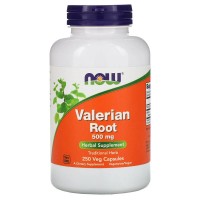 NOW Valerian Root 500 mg, 250 вегакапсул NOW Valerian Root 500 mg, 250 вегакапсул