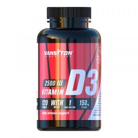 Vansiton Vitamin D3, 120 капсул Vansiton Vitamin D3, 120 капсул