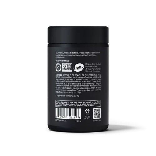 Sports Research Vegan Omega-3 1400 mg, 60 капсул CN16659 Sports Research Sports Research Vegan Omega-3 1400 mg, 60 капсул CN16659 Sports Research