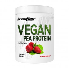 IronFlex Vegan Pea Protein, 500 грам - Полуниця IronFlex Vegan Pea Protein, 500 грам - Полуниця