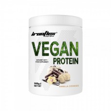 IronFlex Vegan Protein, 500 грам - Ванільне печиво IronFlex Vegan Protein, 500 грам - Ванільне печиво