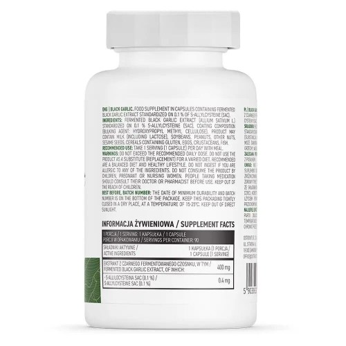 OstroVit Vege Black Garlic, 90 капсул CN15365 Ostrovit OstroVit Vege Black Garlic, 90 капсул CN15365 Ostrovit