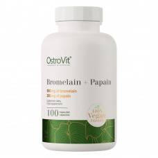 OstroVit Vege Bromelain + Papain, 100 вегакапсул OstroVit Vege Bromelain + Papain, 100 вегакапсул