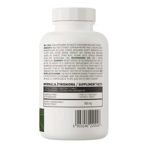 OstroVit Vege Maca, 90 таблеток CN14371 Ostrovit OstroVit Vege Maca, 90 таблеток CN14371 Ostrovit