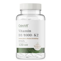 OstroVit Vege Vitamin D3 4000+K2, 120 вегакапсул OstroVit Vege Vitamin D3 4000+K2, 120 вегакапсул
