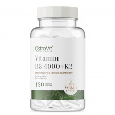 OstroVit Vege Vitamin D3 4000 +K2, 120 вегакапсул OstroVit Vege Vitamin D3 4000 +K2, 120 вегакапсул