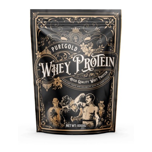 Pure Gold Protein Whey Protein, 1 кг - Полуничний шийк CN5720-4 Pure Gold Protein