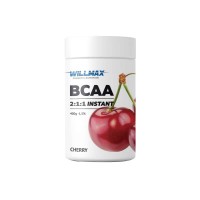 Willmax BCAA 2:1:1, 400 грамм - Вишня Willmax BCAA 2:1:1, 400 грамм - Вишня