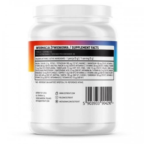 OstroVit Vit&Min Powder, 150 грам - Персик CN14346-1 Ostrovit OstroVit Vit&Min Powder, 150 грам - Персик CN14346-1 Ostrovit