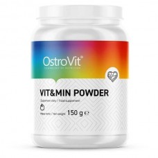 OstroVit Vit&Min Powder, 150 грам - Персик OstroVit Vit&Min Powder, 150 грам - Персик
