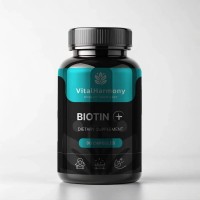 VitalHarmony Biotin Plus, 90 капсул VitalHarmony Biotin Plus, 90 капсул