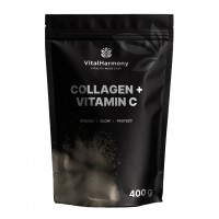 VitalHarmony Collagen pluc C, 400 грамм - Натуральный VitalHarmony Collagen pluc C, 400 грамм - Натуральный