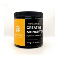 VitalHarmony Creatine Monohydrate, 200 грам - Тропічні фрукти VitalHarmony Creatine Monohydrate, 200 грам - Тропічні фрукти