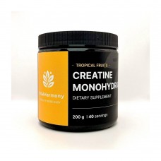 VitalHarmony Creatine Monohydrate, 200 грамм - Тропические фрукти VitalHarmony Creatine Monohydrate, 200 грамм - Тропические фрукти