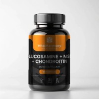 VitalHarmony Glucosamine + MSM + Chondroitin, 90 капсул VitalHarmony Glucosamine + MSM + Chondroitin, 90 капсул