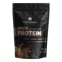 VitalHarmony Whey Protein, 700 грамм - Соленая карамель VitalHarmony Whey Protein, 700 грамм - Соленая карамель