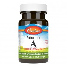 Carlson Labs Vitamin A 10000 IU, 100 капсул Carlson Labs Vitamin A 10000 IU, 100 капсул