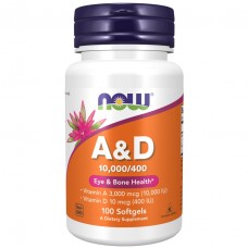 NOW Vitamin A&D, 100 капсул NOW Vitamin A&D, 100 капсул