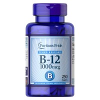 Puritan's Pride Vitamin B-12 1000 mcg, 250 каплет Puritan's Pride Vitamin B-12 1000 mcg, 250 каплет