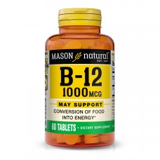 Mason Natural Vitamin B12 1000 mcg, 60 таблеток Mason Natural Vitamin B12 1000 mcg, 60 таблеток