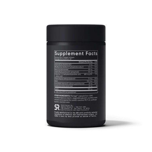 Sports Research Vitamin B-Complex, 60 капсул CN16713 Sport Research Sports Research Vitamin B-Complex, 60 капсул CN16713 Sport Research