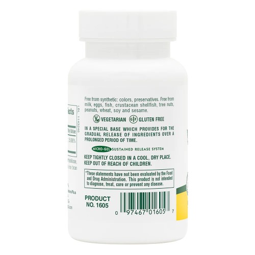 Natures Plus Vitamin B1 300 mg, 90 таблеток CN11753 Natures Plus Natures Plus Vitamin B1 300 mg, 90 таблеток CN11753 Natures Plus