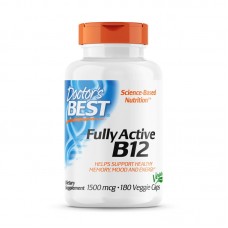 Doctor's Best Fully Active B12 1500 mcg, 180 капсул Doctor's Best Fully Active B12 1500 mcg, 180 капсул