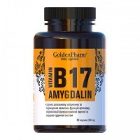 Golden Pharm Vitamin B17 Амигдалин, 60 вегакапсул Golden Pharm Vitamin B17 Амигдалин, 60 вегакапсул