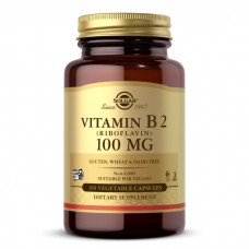 Solgar Vitamin B2 100 mg, 100 вегакапсул Solgar Vitamin B2 100 mg, 100 вегакапсул