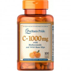 Puritan's Pride Vitamin C 1000 mg with Bioflavonoids & Rose Hips, 100 каплет Puritan's Pride Vitamin C 1000 mg with Bioflavonoids & Rose Hips, 100 каплет