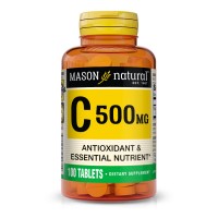 Mason Natural Vitamin C 500 mg, 100 таблеток Mason Natural Vitamin C 500 mg, 100 таблеток