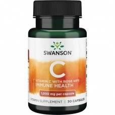Swanson Vitamin C 1000 mg, 30 капсул