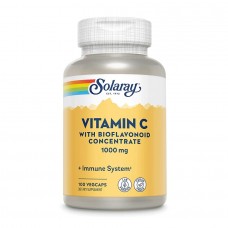 Solaray Vitamin C 1000 mg, 100 вегакапсул Solaray Vitamin C 1000 mg, 100 вегакапсул