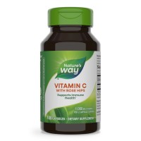 Nature's Way Vitamin C with Rose Hips, 100 капсул