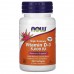 NOW Vitamin D3 5000 IU, 240 капсул CN6231 NOW