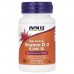 NOW Vitamin D3 5000 IU High Potency, 30 капсул CN16639 NOW