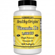 Healthy Origins Vitamin D3 1000 IU, 360 капсул Healthy Origins Vitamin D3 1000 IU, 360 капсул