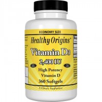 Healthy Origins Vitamin D3 2400 IU, 360 капсул