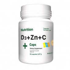 EntherMeal D3 + Zinc + С, 60 капсул EntherMeal D3 + Zinc + С, 60 капсул