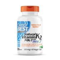 Doctor's Best Natural Vitamin K2 MK-7 100 mcg, 60 капсул Doctor's Best Natural Vitamin K2 MK-7 100 mcg, 60 капсул