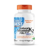 Doctor's Best Natural Vitamin K2 MK-7 45 mcg, 60 капсул Doctor's Best Natural Vitamin K2 MK-7 45 mcg, 60 капсул