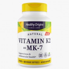 Healthy Origins Vitamin K2 100 mcg as MK-7 Natural, 180 вегакапсул Healthy Origins Vitamin K2 100 mcg as MK-7 Natural, 180 вегакапсул