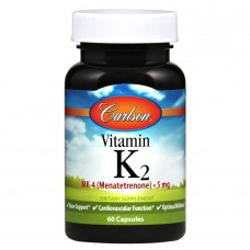 Carlson Labs Vitamin K2, 60 капсул