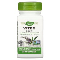 Nature's Way Vitex Fruit, 100 вегакапсул Nature's Way Vitex Fruit, 100 вегакапсул