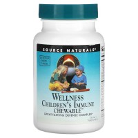 Source Naturals Wellness Children's Immune Chewable, 60 пастилок Source Naturals Wellness Children's Immune Chewable, 60 пастилок
