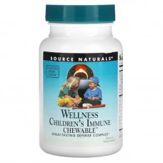 Source Naturals Wellness Children's Immune Chewable, 60 пастилок Source Naturals Wellness Children's Immune Chewable, 60 пастилок